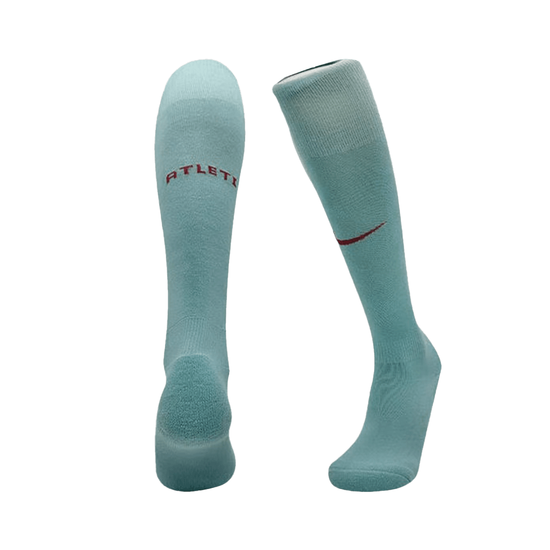 Atletico Madrid Away Soccer Socks 2024/25 Top Soccer Jerseys Store