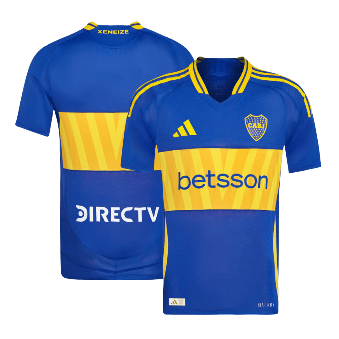 Player Version Boca Juniors Home Soccer Jersey 2024/25 Top Soccer Jerseys Store