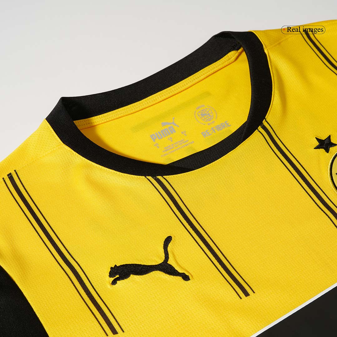 Borussia Dortmund Home Soccer Jersey Kit(Jersey+Shorts+Socks) 2024/25 Top Soccer Jerseys Store