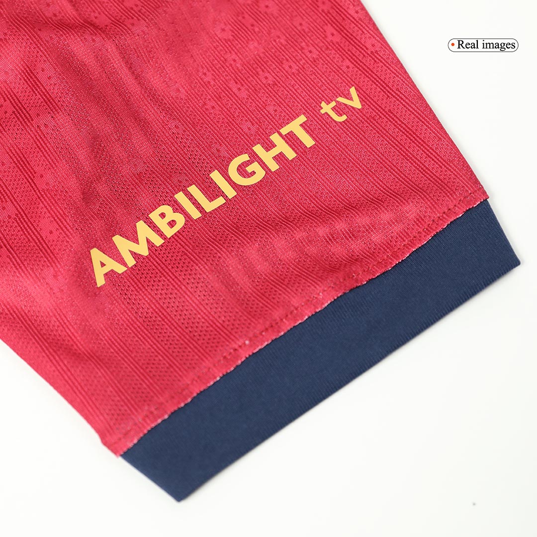 Player Version Barcelona Home Soccer Jersey 2024/25 - 125th Anniversary(Spotify Logo Without Text) Top Soccer Jerseys Store