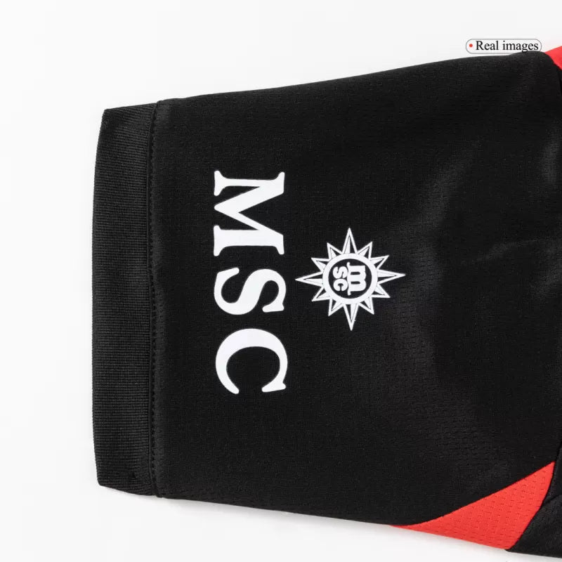 Kid's AC Milan Home Soccer Jersey Kit(Jersey+Shorts+Socks) 2025/26