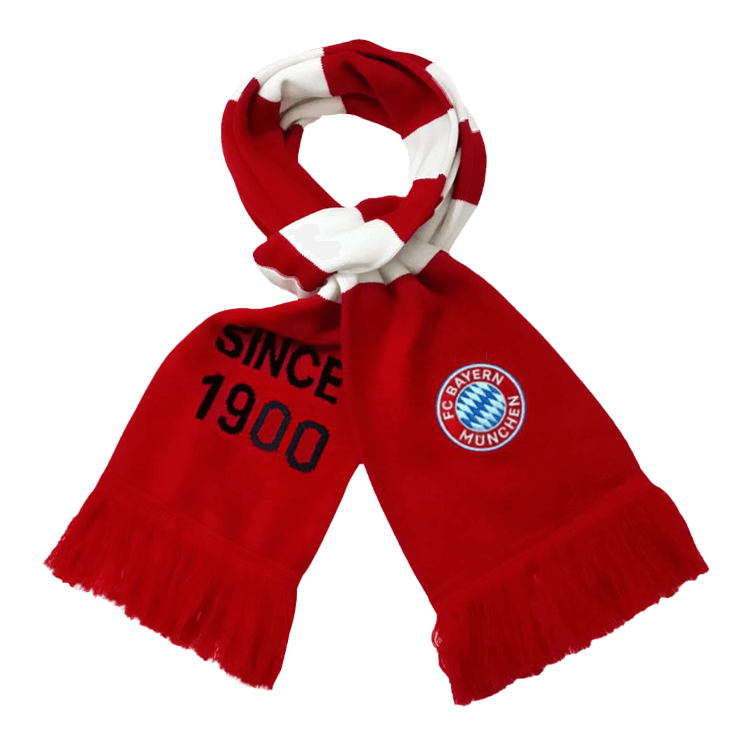 Bayern Munich Soccer knitting Scarf Red&White Top Soccer Jerseys Store