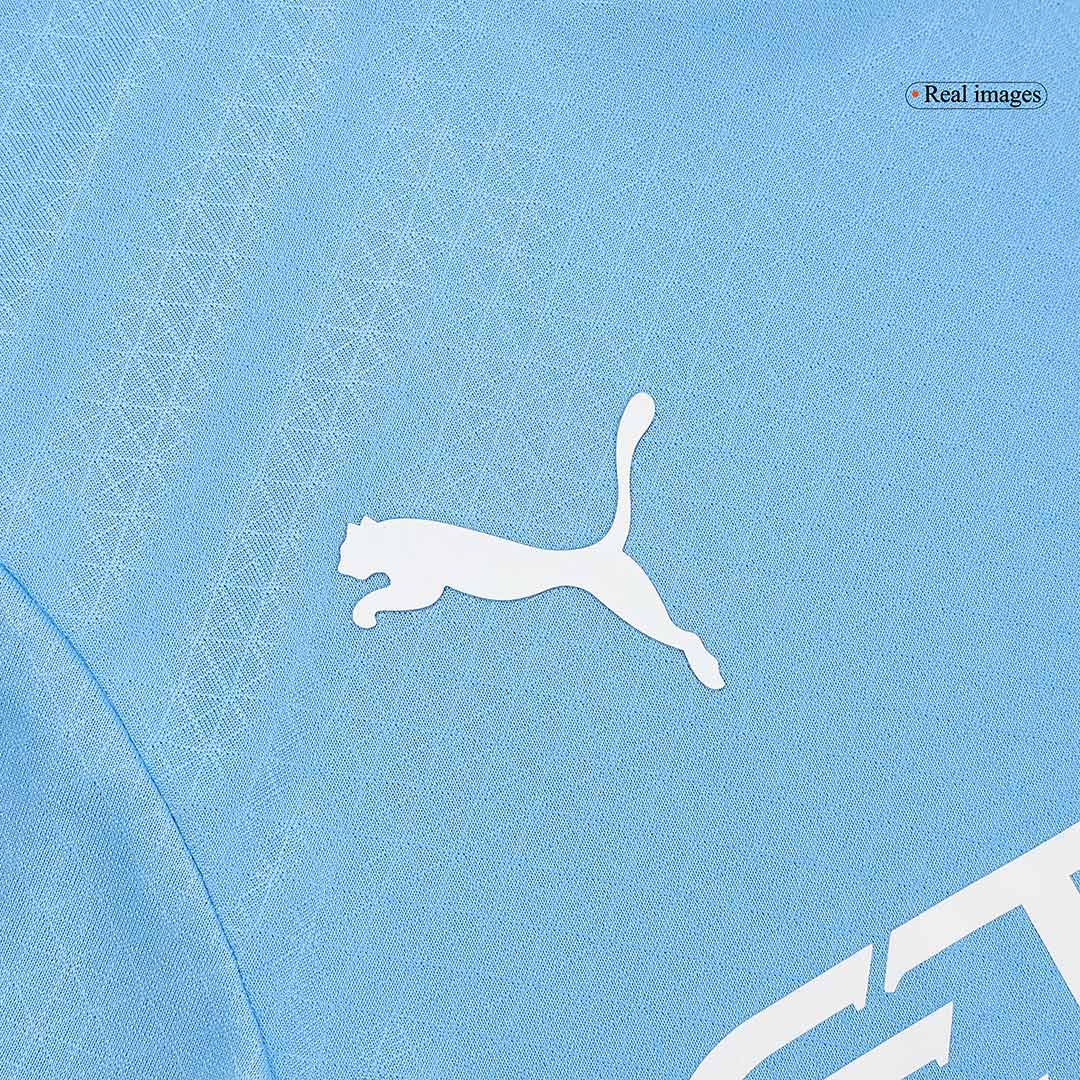 Player Version RODRIGO #16 Manchester City Home Soccer Jersey 2024/25 - UCL Top Soccer Jerseys Store