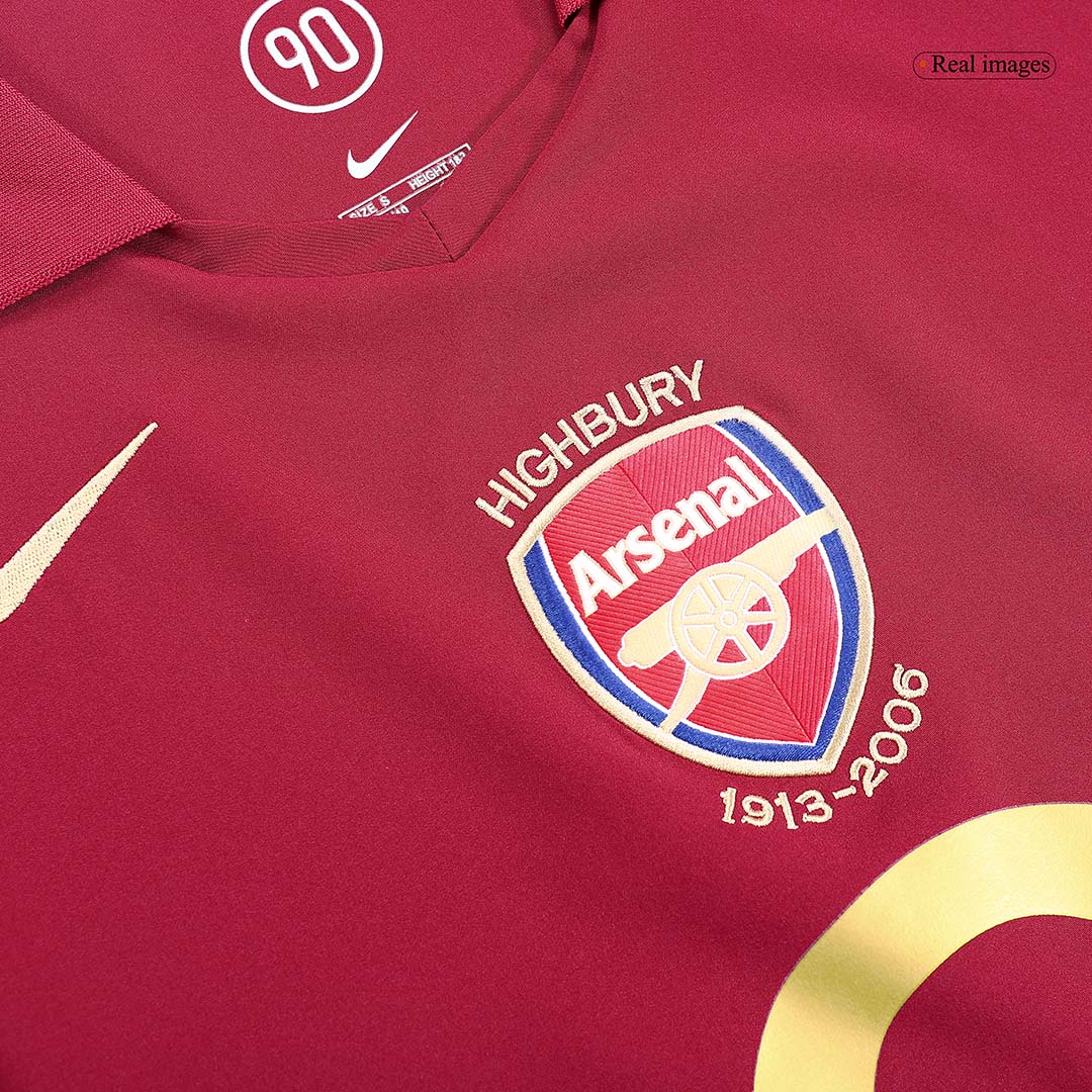 Retro HENRY #14 2005/06 Arsenal Home Soccer Jersey Top Soccer Jerseys Store
