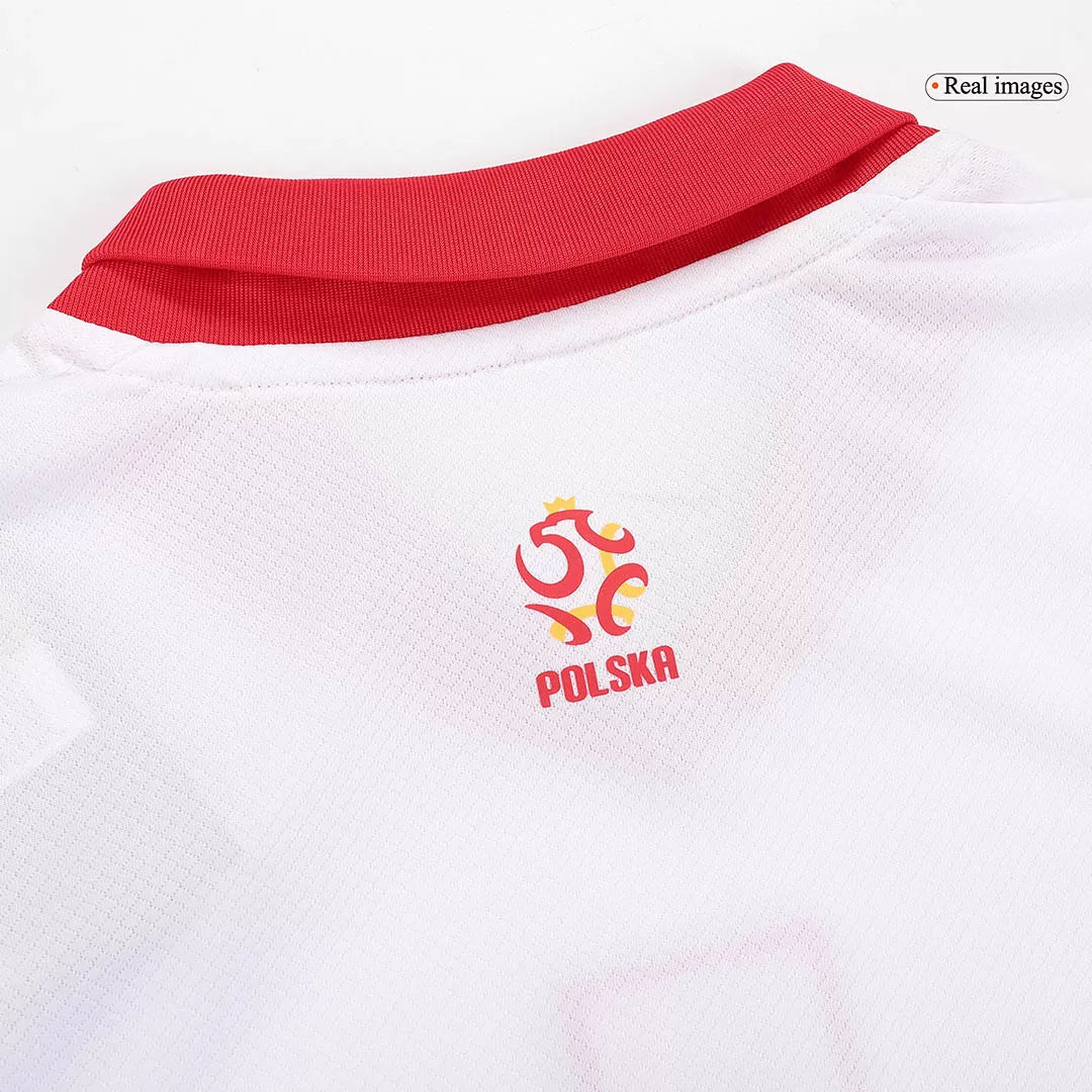 Dziecięce stroje piłkarskie Polska Home 2024 Top Koszulki Pilka Sklep