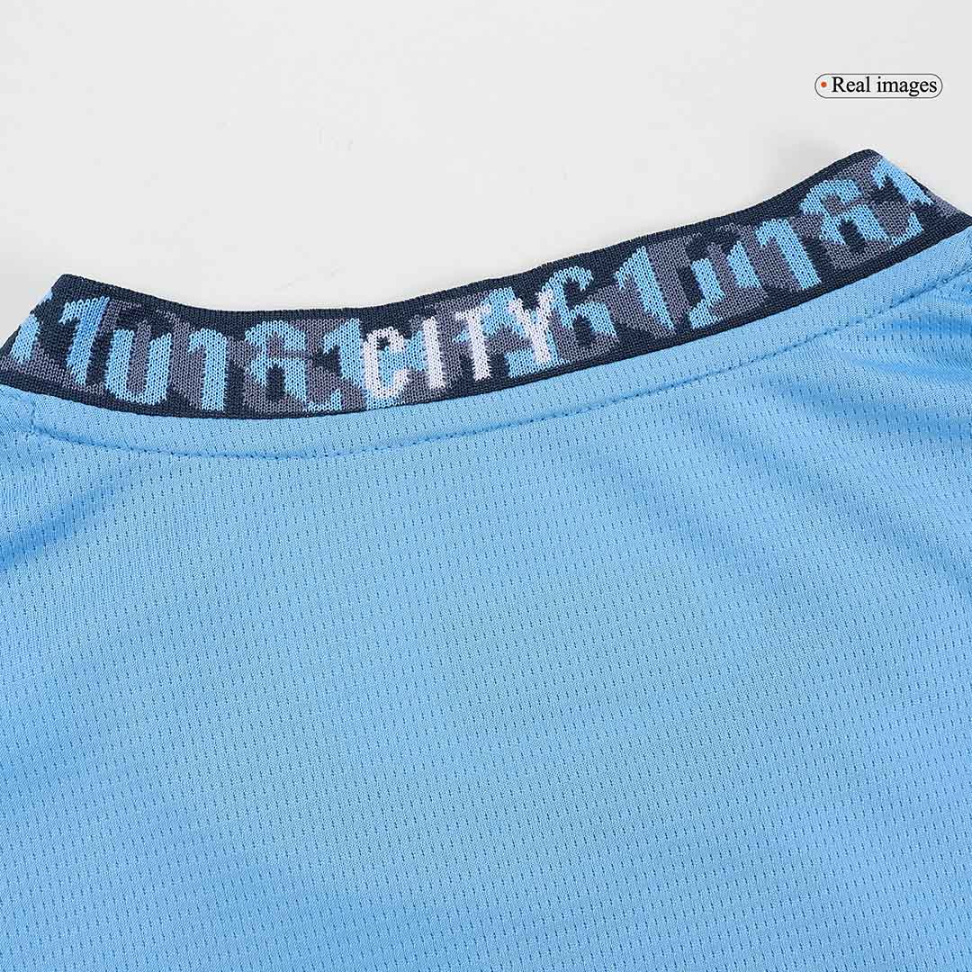 Manchester City Home Soccer Jersey Kit(Jersey+Shorts+Socks) 2024/25 Top Soccer Jerseys Store