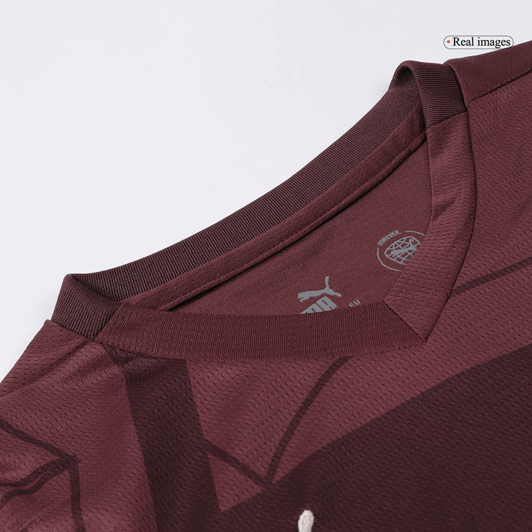 Kid's Manchester City Third Away Soccer Jersey Kit(Jersey+Shorts+Socks) 2024/25 Top Soccer Jerseys Store