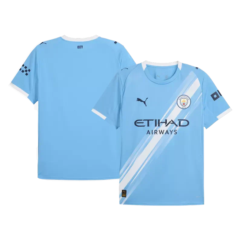 Player Version Manchester City Home Jersey 2025/26 Go Game Wear