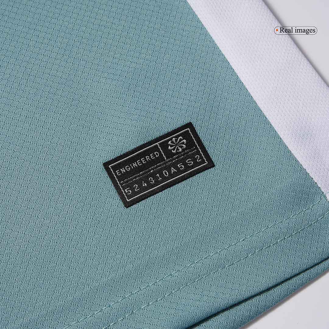 Kid's Atletico Madrid Away  Soccer Jersey Kit(Jersey+Shorts+Socks) 2024/25 Top Soccer Jerseys Store