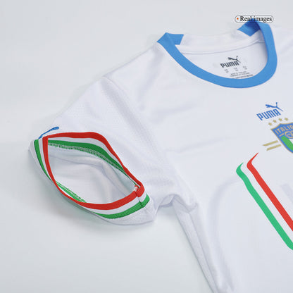 Kid's Italy Away  Soccer Jersey Kit(Jersey+Shorts) 2022 Top Soccer Jerseys Store