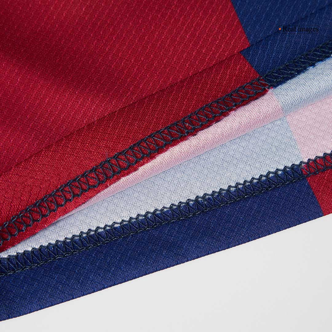 Kid's Barcelona Home  Soccer Jersey Kit(Jersey+Shorts) 2024/25 - COLDPLAY Top Soccer Jerseys Store