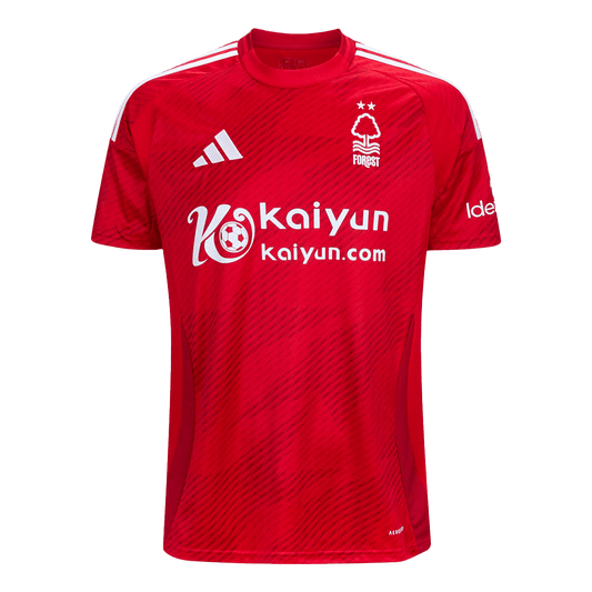 Nottingham Forest Home  Soccer Jersey 2024/25 Top Soccer Jerseys Store