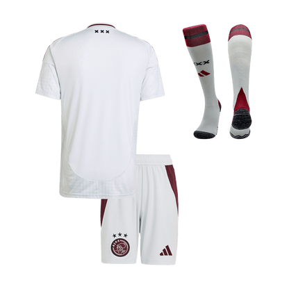 Kid's Ajax Third Away  Soccer Jersey Kit(Jersey+Shorts+Socks) 2024/25 Top Soccer Jerseys Store