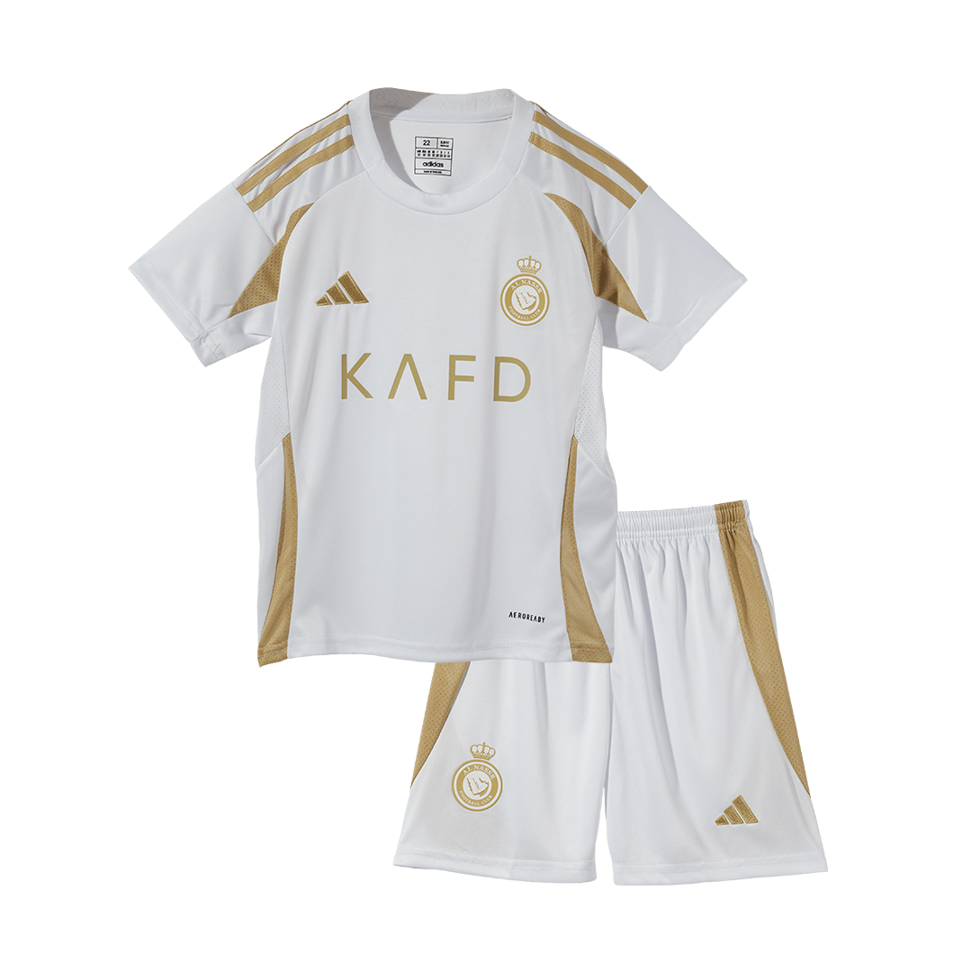 Kid's Al Nassr Third Away  Soccer Jersey Kit(Jersey+Shorts) 2024/25 Top Soccer Jerseys Store