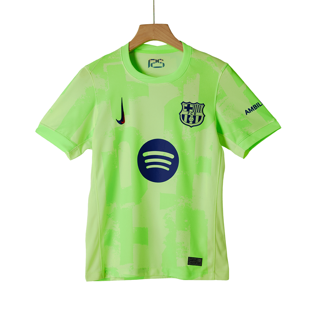 Barcelona Third Away  Soccer Jersey Kit(Jersey+Shorts+Socks) 2024/25- (Spotify Logo Without Text) Top Soccer Jerseys Store