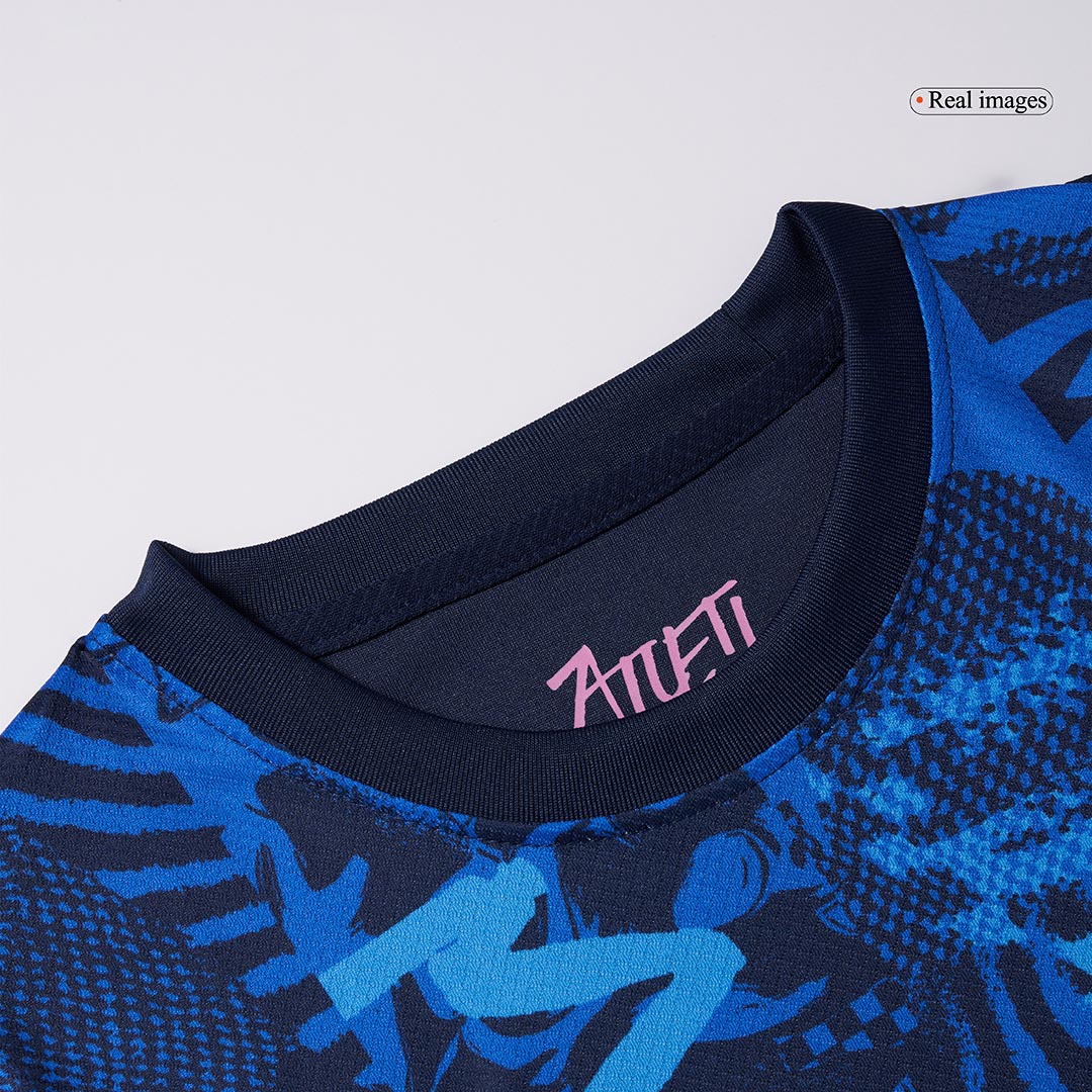 Kid's Atletico Madrid Third Away  Soccer Jersey Kit(Jersey+Shorts+Socks) 2024/25 Top Soccer Jerseys Store