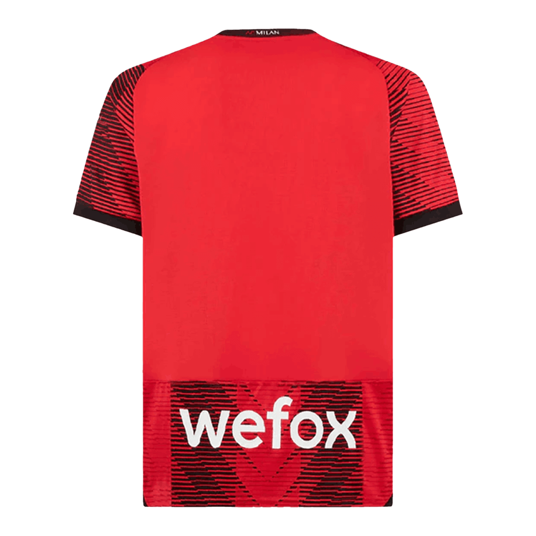 REIJNDERS #14 AC Milan Home  Soccer Jersey 2023/24 Top Soccer Jerseys Store