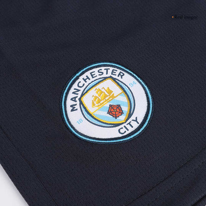 Manchester City Away Soccer Shorts 2024/25 Top Soccer Jerseys Store