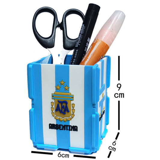Soccer Fan Pen Holder Desk Organizer - Sports Memorabilia topsoccerjerseys.com