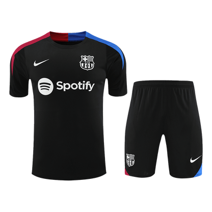 Barcelona Pre-Match  Soccer Jersey Kit(Jersey+Shorts) 2024/25 Top Soccer Jerseys Store