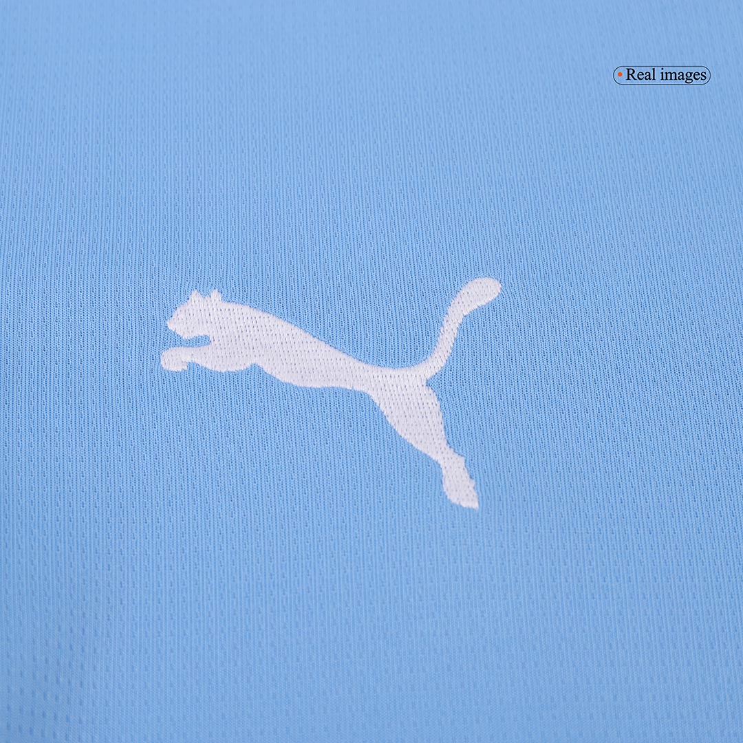 KHUSANOV #45 Manchester City Home  Soccer Jersey 2024/25 Top Soccer Jerseys Store