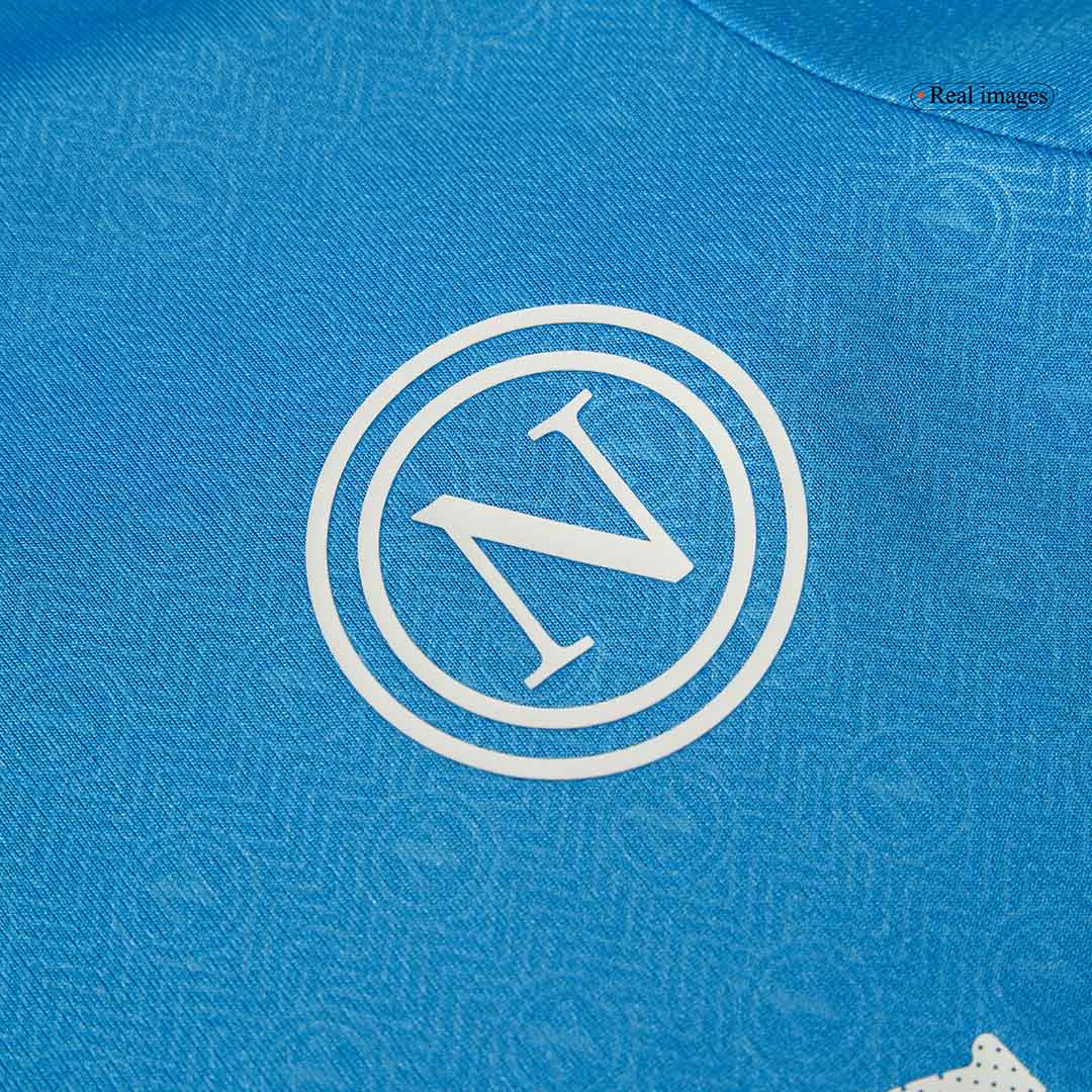 Kid's Napoli Home  Soccer Jersey Kit(Jersey+Shorts) 2024/25 Top Soccer Jerseys Store