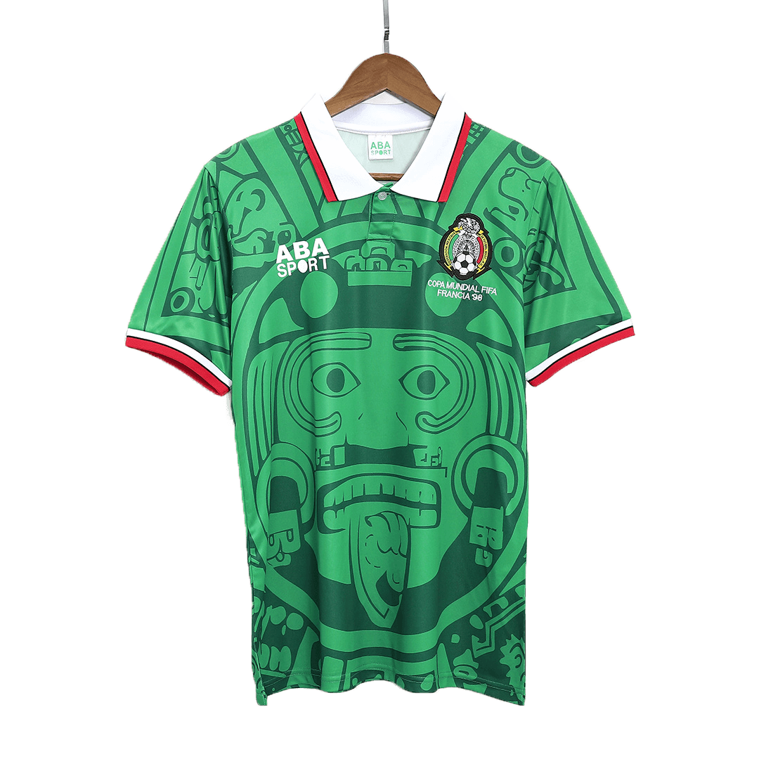 Discount Mexico Home Soccer Jersey 1998 Top Soccer Jerseys Store