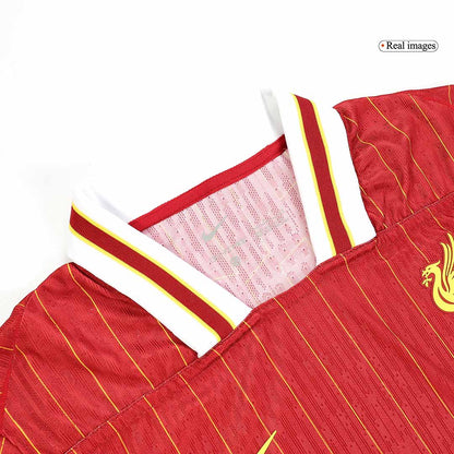 Player Version M.SALAH #11 Liverpool Home  Soccer Jersey 2024/25 Top Soccer Jerseys Store