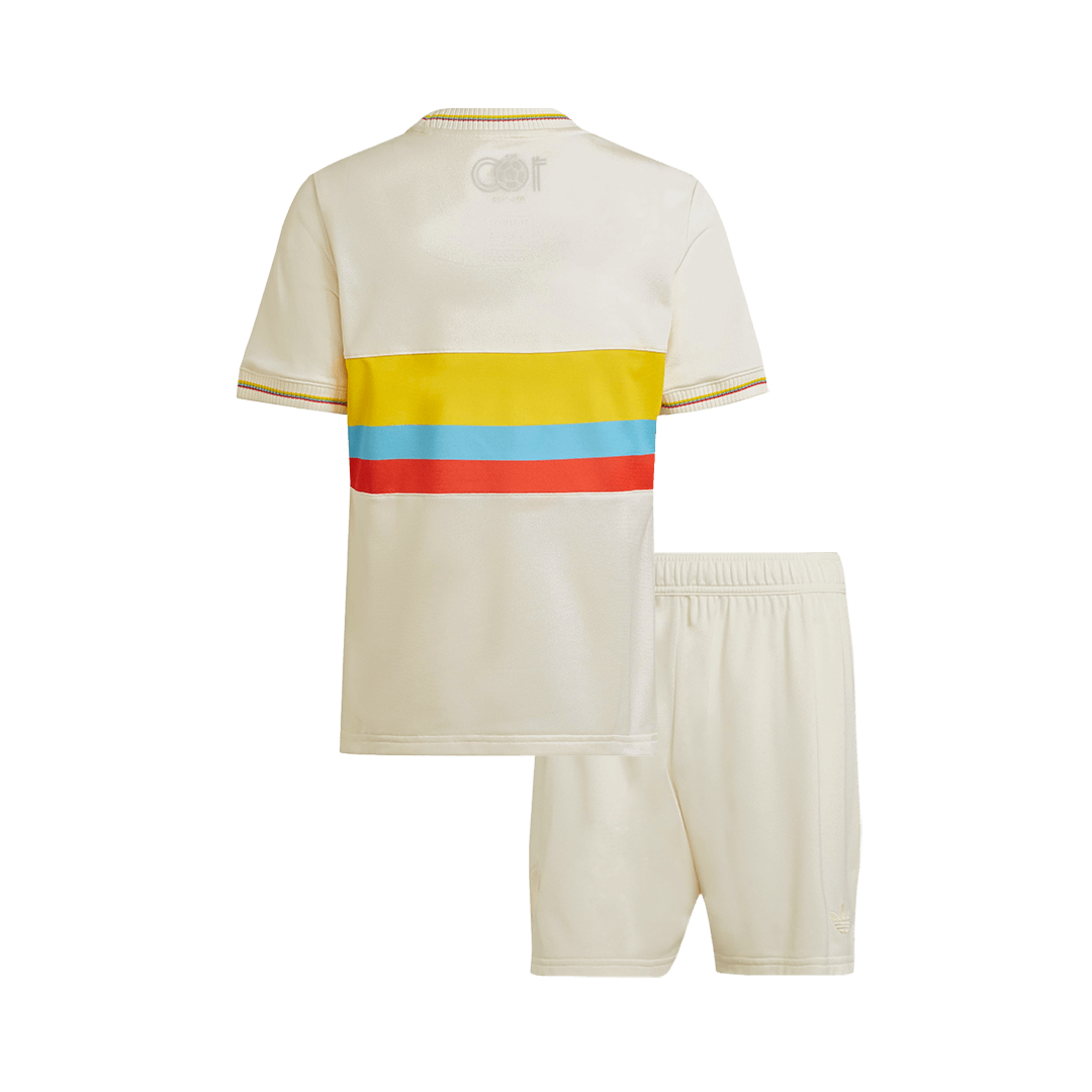 Kid's Colombia  Soccer Jersey Kit(Jersey+Shorts) 2024 - 100th Anniversary Top Soccer Jerseys Store