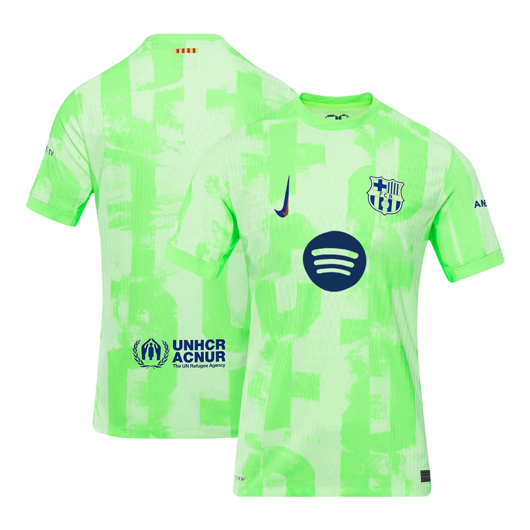 Player Version Barcelona Third Away  Soccer Jersey 2024/25-?Spotify Logo Without Text? Top Soccer Jerseys Store