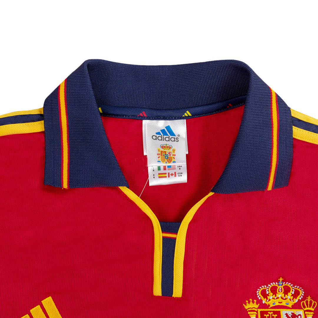 Retro 2000 Spain Home  Soccer Jersey Top Soccer Jerseys Store