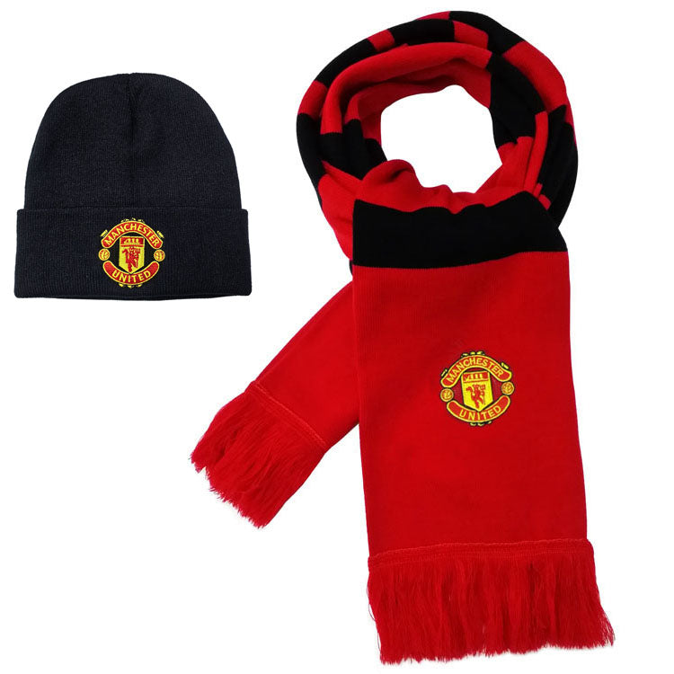 Cozy Knit Beanie and Scarf Combo topsoccerjerseys.com