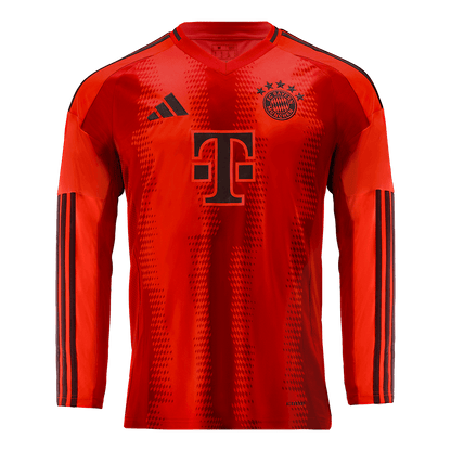 Bayern Munich Home Long Sleeve  Soccer Jersey 2024/25 Top Soccer Jerseys Store