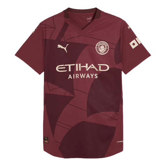 Player Version Manchester City Third Away  Soccer Jersey 2024/25 Top Soccer Jerseys Store