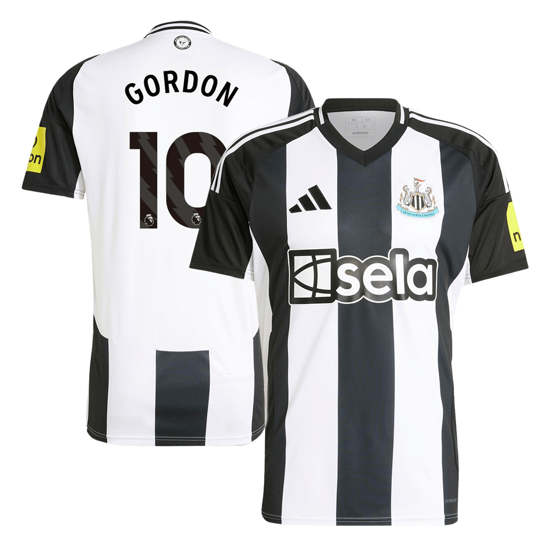GORDON #10 Newcastle United Home  Soccer Jersey 2024/25 Top Soccer Jerseys Store