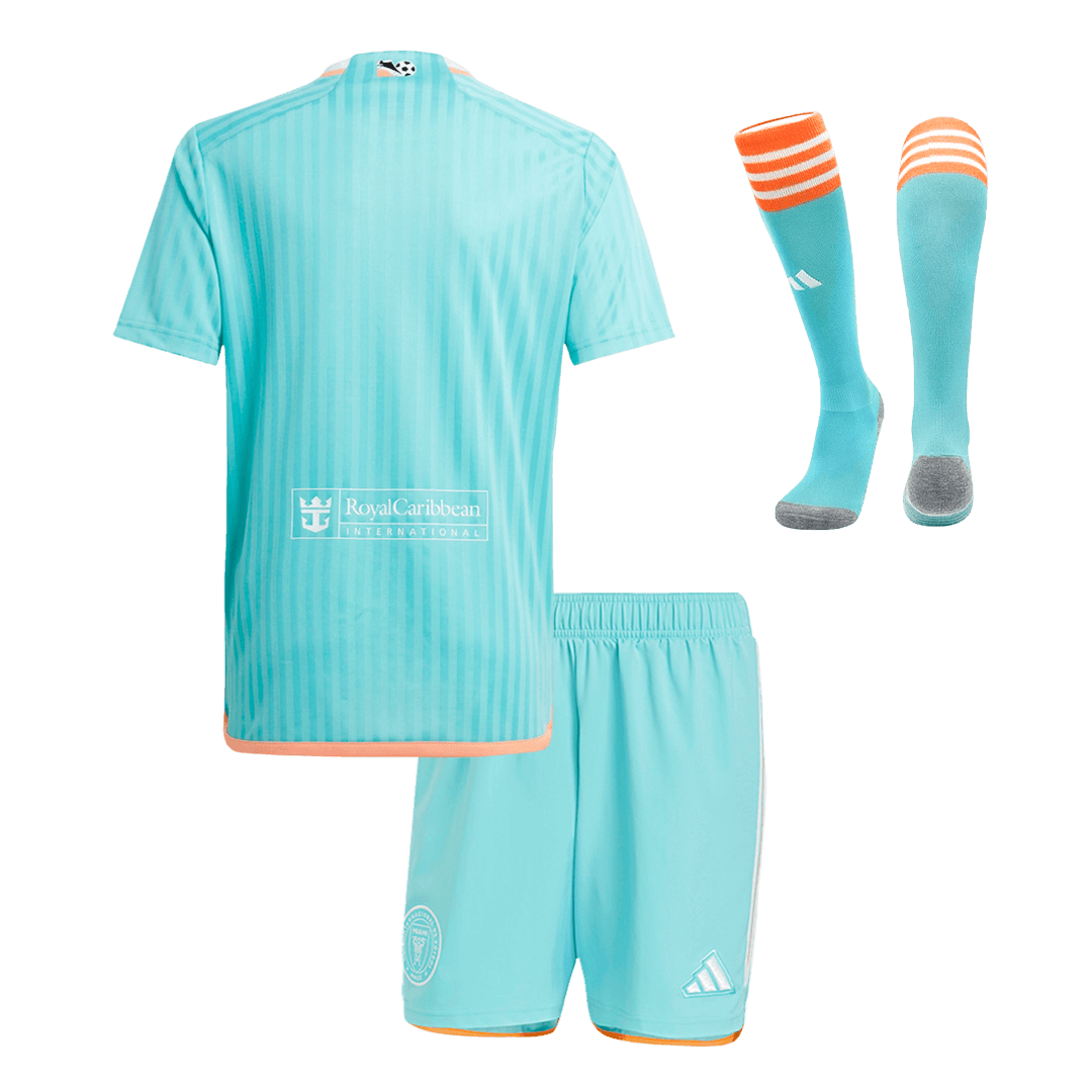 Kid's Inter Miami CF Third Away  Soccer Jersey Kit(Jersey+Shorts+Socks) 2024 Top Soccer Jerseys Store