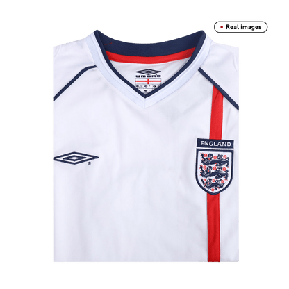 Retro SCHOLES #8 2002 England Home  Soccer Jersey Top Soccer Jerseys Store