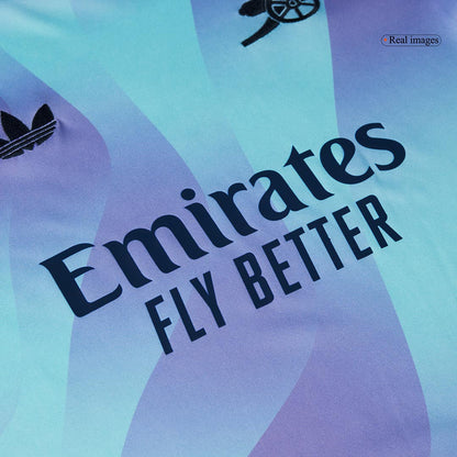 Kid's Arsenal Third Away  Soccer Jersey Kit(Jersey+Shorts+Socks) 2024/25 Top Soccer Jerseys Store