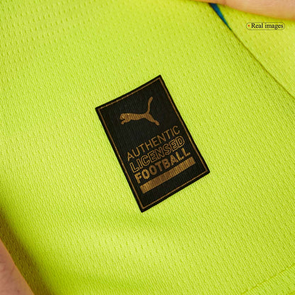 Kid's Manchester City Away  Soccer Jersey Kit(Jersey+Shorts) 2024/25 Top Soccer Jerseys Store