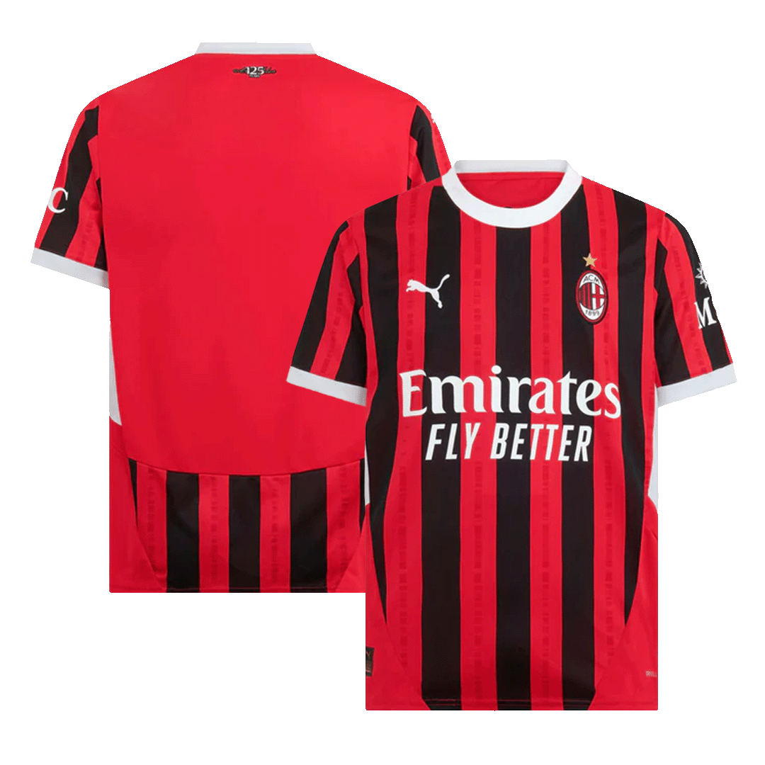 AC Milan Home  Soccer Jersey 2024/25 Top Soccer Jerseys Store