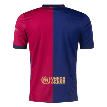 Barcelona Home  Soccer Jersey 2024/25-Spotify Logo Without Text Top Soccer Jerseys Store