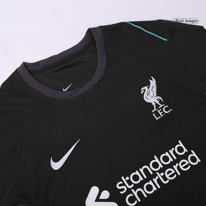 M.SALAH #11 Liverpool Away  Soccer Jersey 2024/25 - UCL Top Soccer Jerseys Store