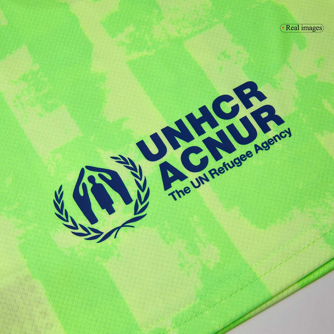 Kid's Barcelona Third Away  Soccer Jersey Kit(Jersey+Shorts+Socks) 2024/25- UCL (Spotify Logo Without Text) Top Soccer Jerseys Store