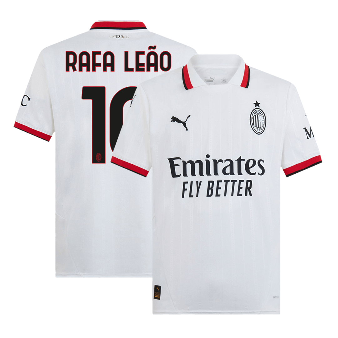 RAFA LE?O #10 AC Milan Away  Soccer Jersey 2024/25 Top Soccer Jerseys Store