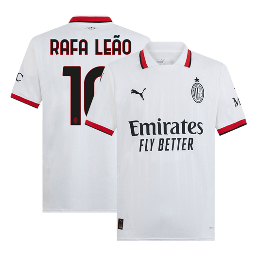 RAFA LE?O #10 AC Milan Away  Soccer Jersey 2024/25 Top Soccer Jerseys Store