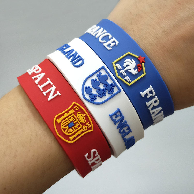 Classic Sports Silicone Bracelet topsoccerjerseys.com