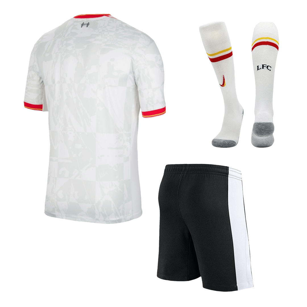 Liverpool Third Away  Soccer Jersey Kit(Jersey+Shorts+Socks) 2024/25 Top Soccer Jerseys Store