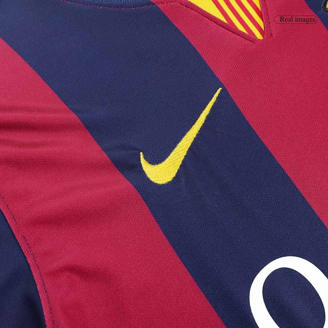 Retro Suárez #9 2014/15 Barcelona Home  Soccer Jersey Top Soccer Jerseys Store