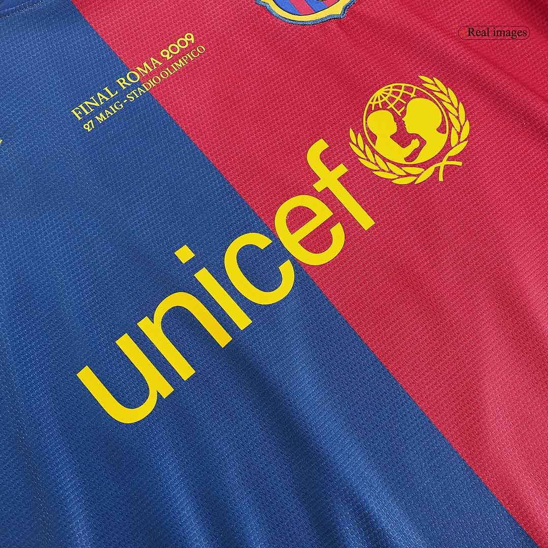 Retro ETO'O #9 2008/09 Barcelona Home  Soccer Jersey Top Soccer Jerseys Store