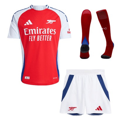 Player Version Arsenal Home  Soccer Jersey Kit(Jersey+Shorts+Socks) 2024/25 Top Soccer Jerseys Store